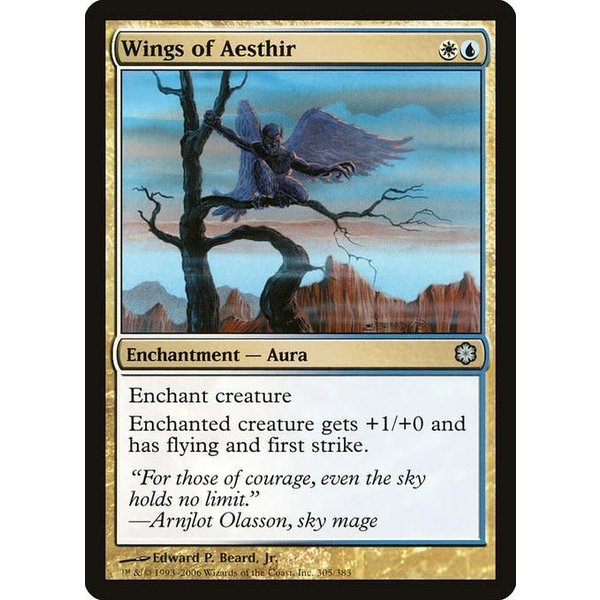 Magic: The Gathering Wings of Aesthir (305) Damaged