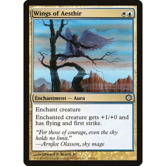 Magic: The Gathering Wings of Aesthir (305) Damaged