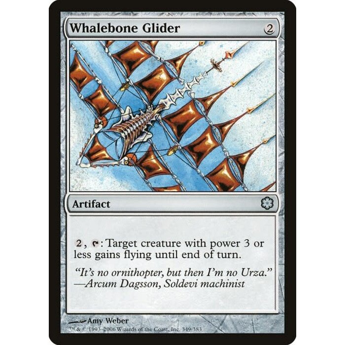 Magic: The Gathering Whalebone Glider (349) Damaged
