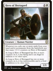 Magic: The Gathering Hero of Bretagard (004) Lightly Played