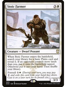 Magic: The Gathering Stoic Farmer (005) Lightly Played