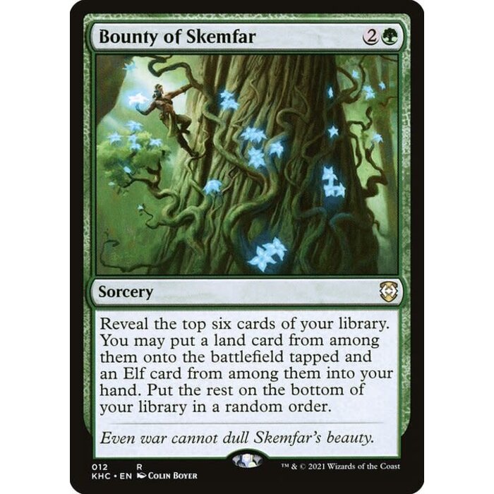 Magic: The Gathering Bounty of Skemfar (012) Lightly Played