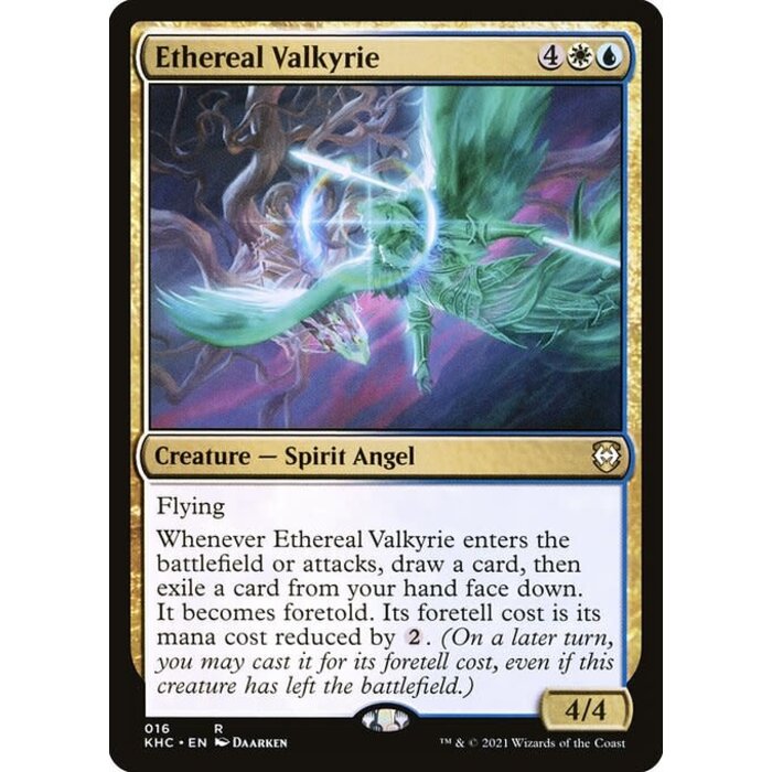Magic: The Gathering Ethereal Valkyrie (016) Near Mint