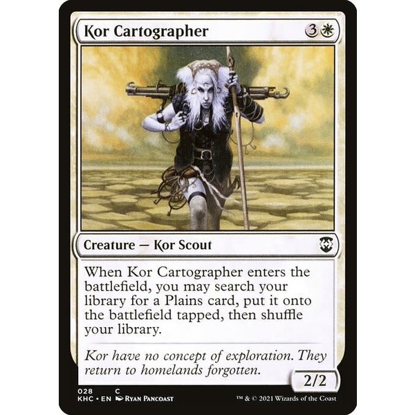 Magic: The Gathering Kor Cartographer (028) Near Mint