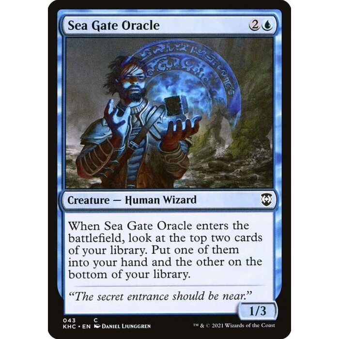 Magic: The Gathering Sea Gate Oracle (043) Near Mint