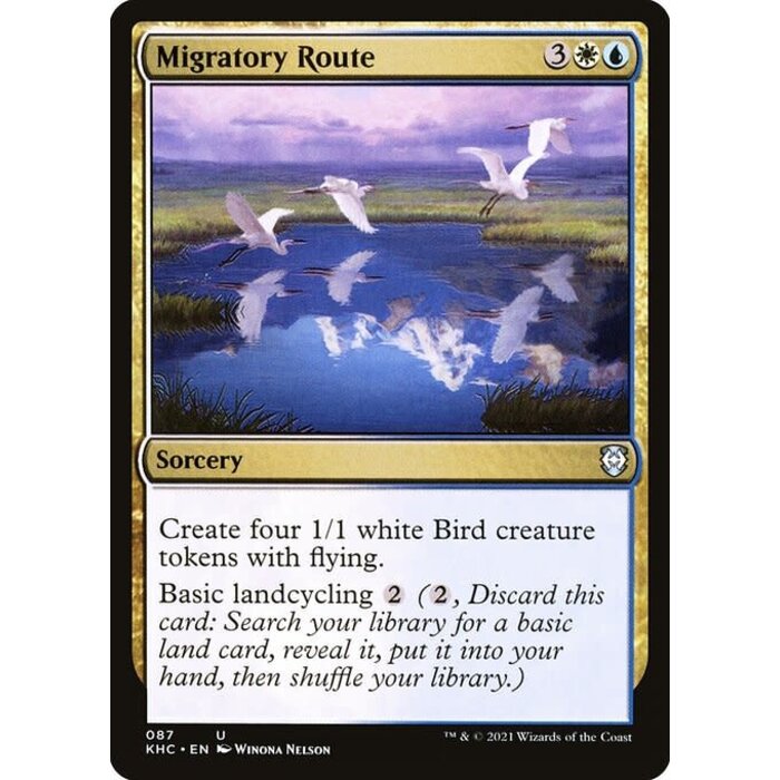 Magic: The Gathering Migratory Route (087) Near Mint