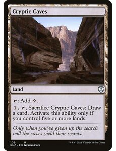 Magic: The Gathering Cryptic Caves (109) Near Mint