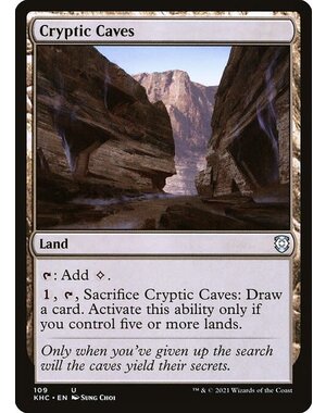 Magic: The Gathering Cryptic Caves (109) Near Mint