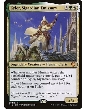 Magic: The Gathering Kyler, Sigardian Emissary (004) Near Mint
