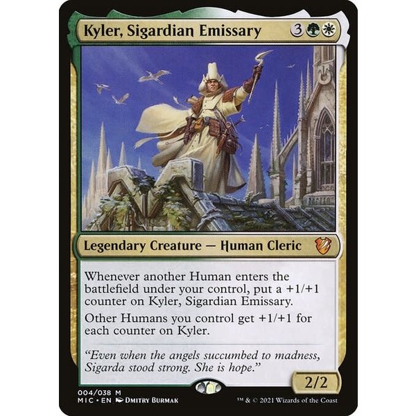 Magic: The Gathering Kyler, Sigardian Emissary (004) Near Mint
