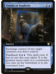 Magic: The Gathering Visions of Duplicity (Extended Art) (071) Near Mint
