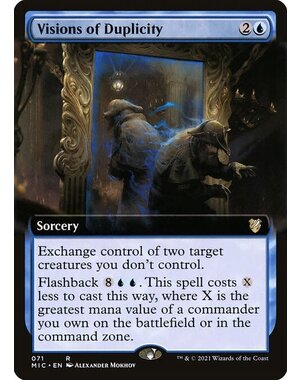 Magic: The Gathering Visions of Duplicity (Extended Art) (071) Near Mint