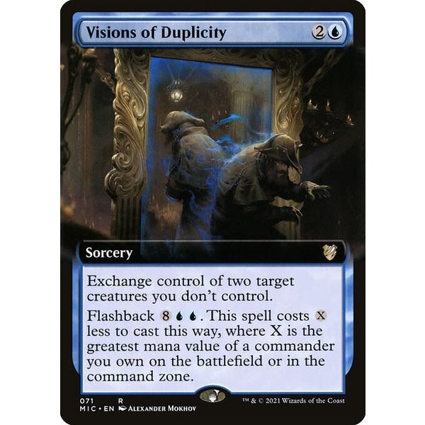 Magic: The Gathering Visions of Duplicity (Extended Art) (071) Near Mint