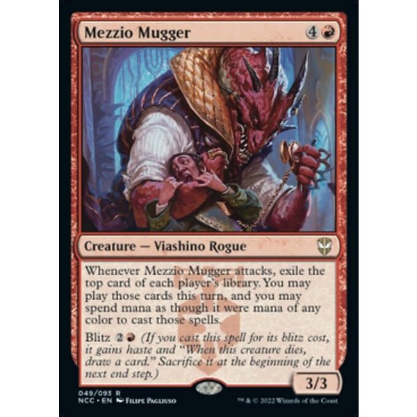 Magic: The Gathering Mezzio Mugger (049) Near Mint