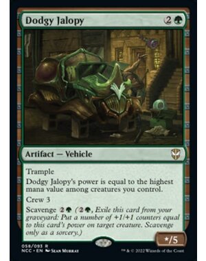 Magic: The Gathering Dodgy Jalopy (058) Near Mint