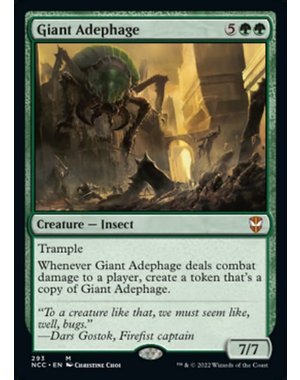 Magic: The Gathering Giant Adephage (293) Near Mint