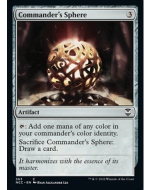 Magic: The Gathering Commander's Sphere (363) Lightly Played