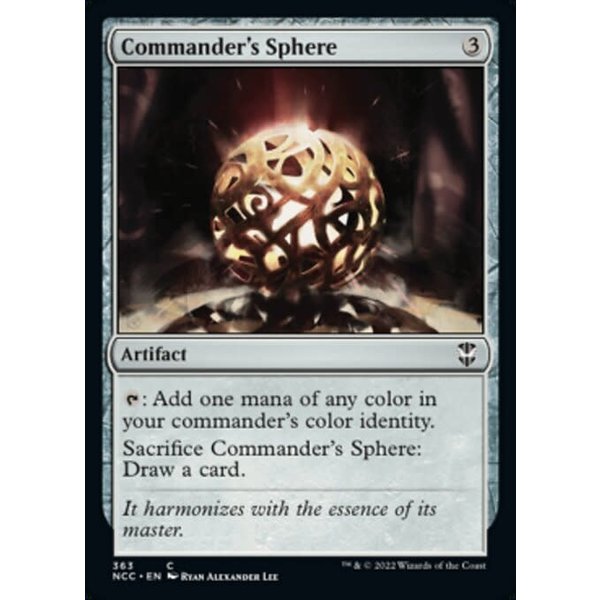 Magic: The Gathering Commander's Sphere (363) Lightly Played
