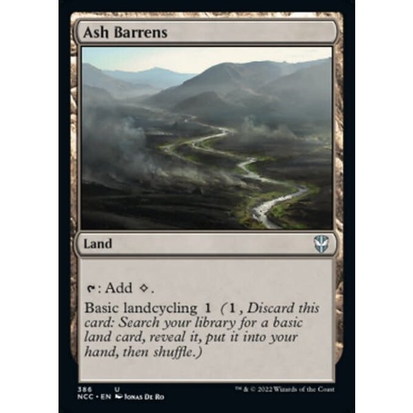 Magic: The Gathering Ash Barrens (386) Near Mint