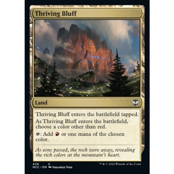 Magic: The Gathering Thriving Bluff (438) Near Mint