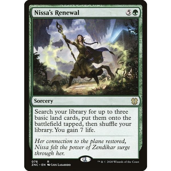 Magic: The Gathering Nissa's Renewal (076) Near Mint