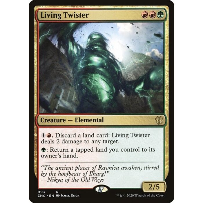 Magic: The Gathering Living Twister (093) Near Mint
