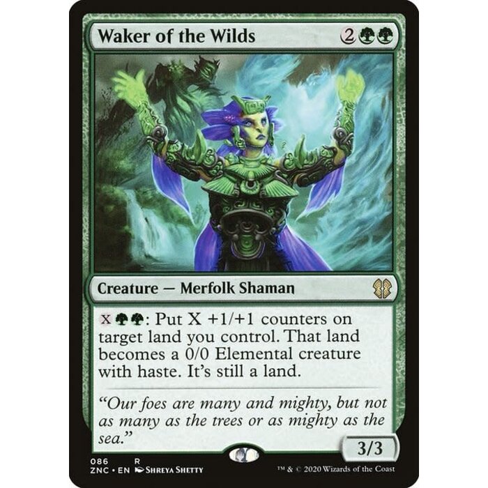 Magic: The Gathering Waker of the Wilds (086) Near Mint