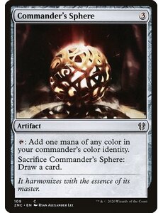 Magic: The Gathering Commander's Sphere (109) Lightly Played