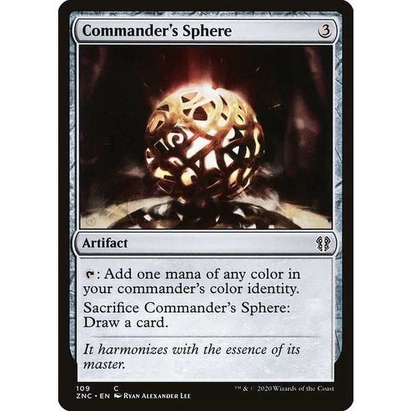 Magic: The Gathering Commander's Sphere (109) Lightly Played