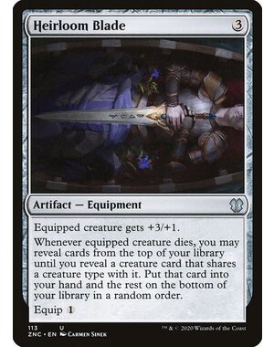 Magic: The Gathering Heirloom Blade (113) Lightly Played