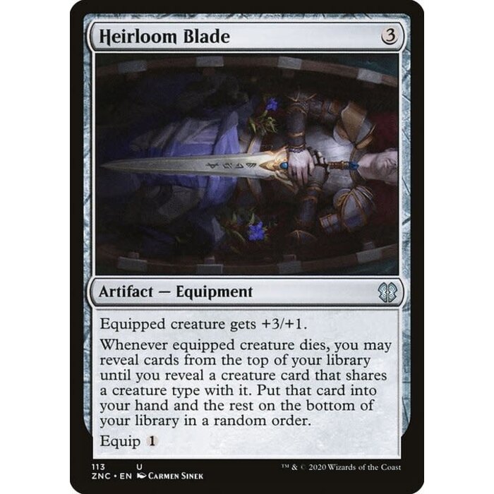 Magic: The Gathering Heirloom Blade (113) Lightly Played