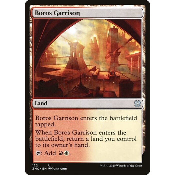 Magic: The Gathering Boros Garrison (122) Near Mint