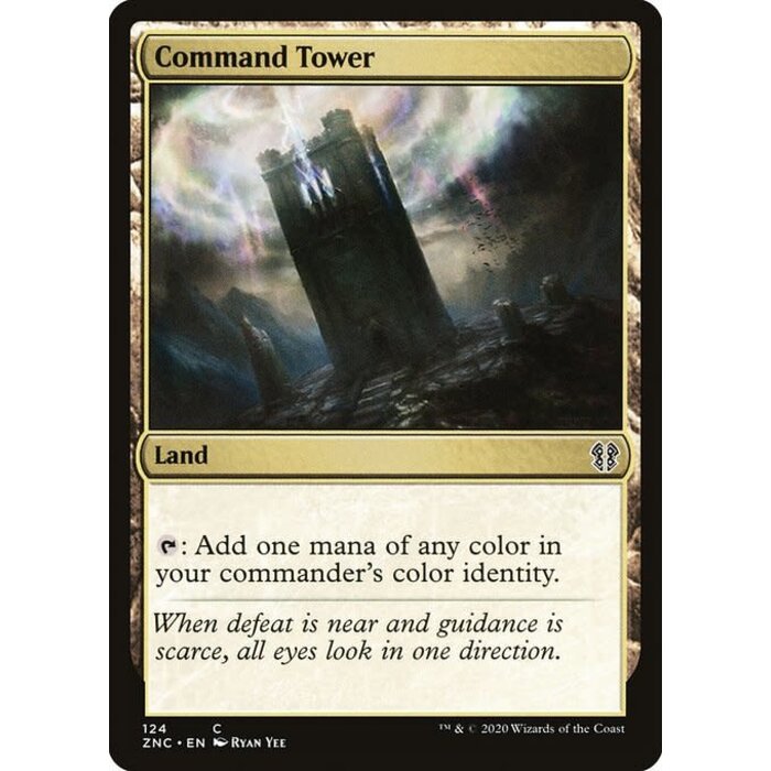 Magic: The Gathering Command Tower (124) Near Mint