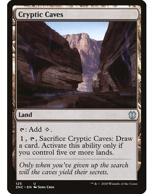 Magic: The Gathering Cryptic Caves (125) Near Mint