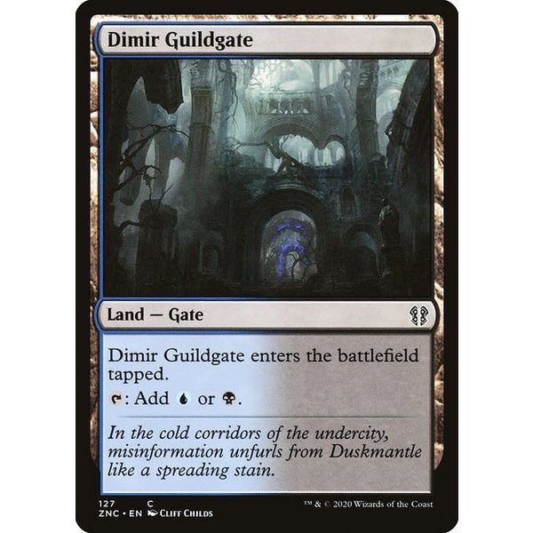Magic: The Gathering Dimir Guildgate (127) Near Mint