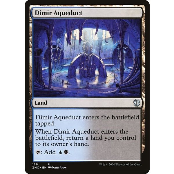 Magic: The Gathering Dimir Aqueduct (126) Near Mint