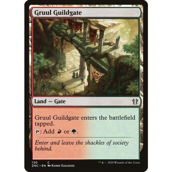 Magic: The Gathering Gruul Guildgate (130) Near Mint