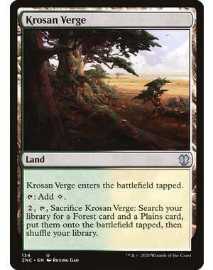 Magic: The Gathering Krosan Verge (134) Near Mint