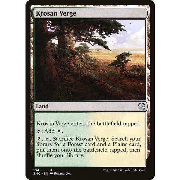 Magic: The Gathering Krosan Verge (134) Near Mint