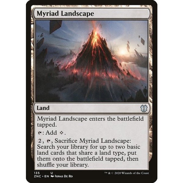 Magic: The Gathering Myriad Landscape (135) Near Mint