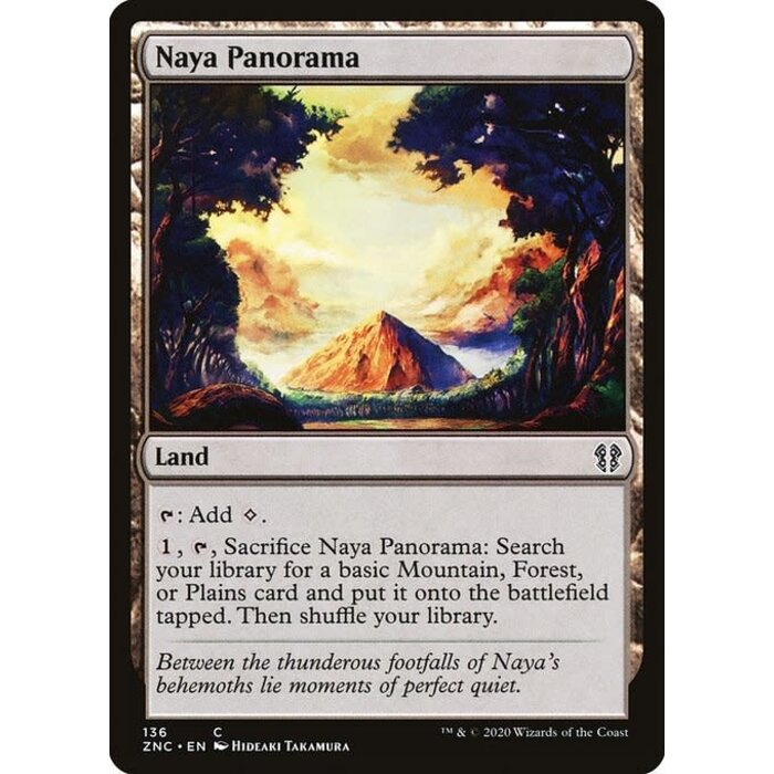 Magic: The Gathering Naya Panorama (136) Near Mint