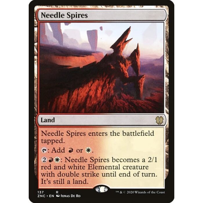 Magic: The Gathering Needle Spires (137) Near Mint