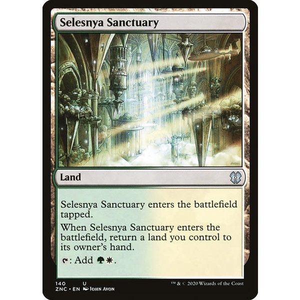 Magic: The Gathering Selesnya Sanctuary (140) Near Mint