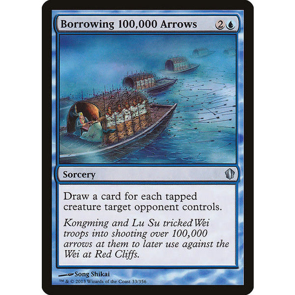 Magic: The Gathering Borrowing 100,000 Arrows (033) Moderately Played