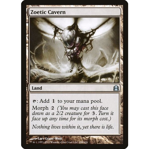 Magic: The Gathering Zoetic Cavern (198) Lightly Played