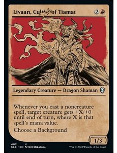 Magic: The Gathering Livaan, Cultist of Tiamat (Showcase) (402) Near Mint Foil