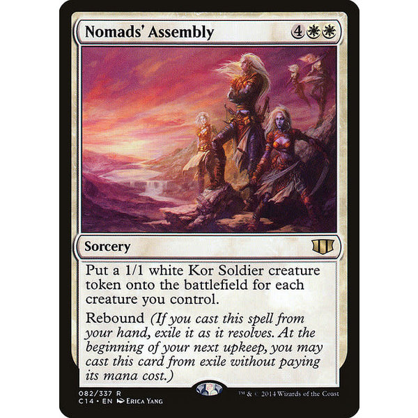 Magic: The Gathering Nomads' Assembly (082) Lightly Played