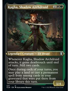 Magic: The Gathering Kagha, Shadow Archdruid (Foil Etched) (537) Near Mint Foil
