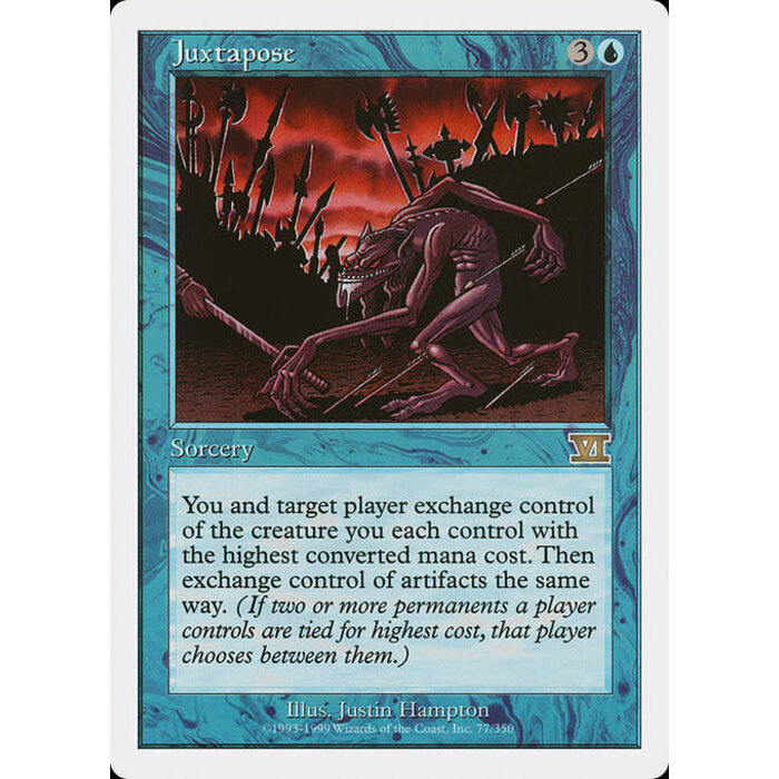 Magic: The Gathering Juxtapose (192) Heavily Played