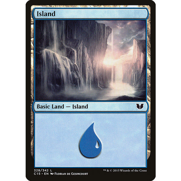 Magic: The Gathering Island (328) (328) Lightly Played